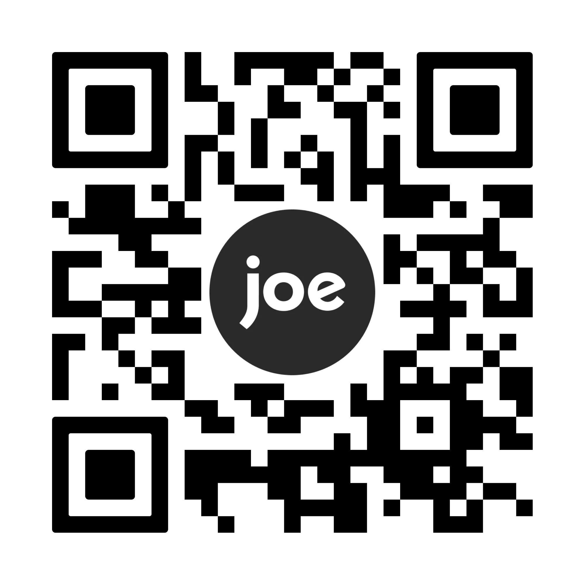 Scan to download joe